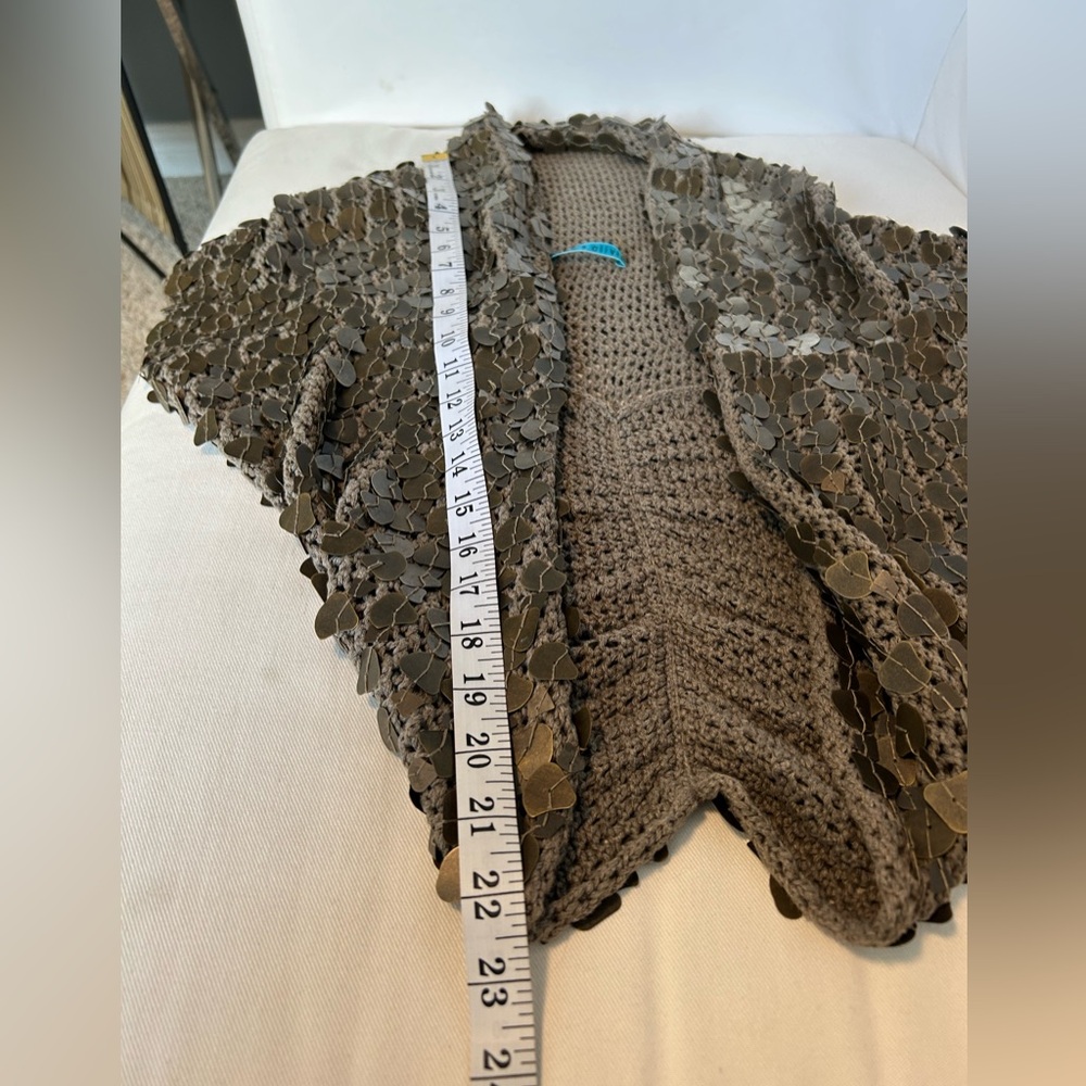 Alice + Olivia metal sequin shrug - Picture 12 of 14